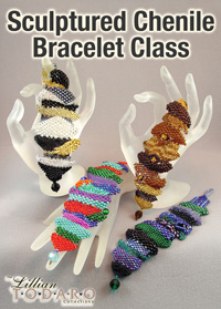 Sculptured Chenile Bracelet Class