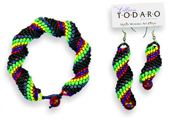 Bracelet & Earrings Primary